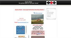 Desktop Screenshot of equinemotel.com